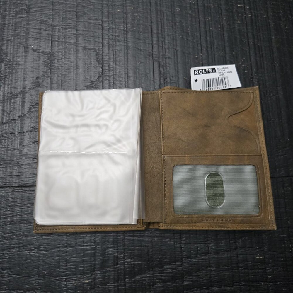 Rolfs- Men's Leather BiFold Wallet